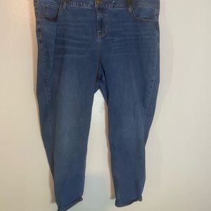 Ava & Viv blue jeans, 26W, like new (#8)